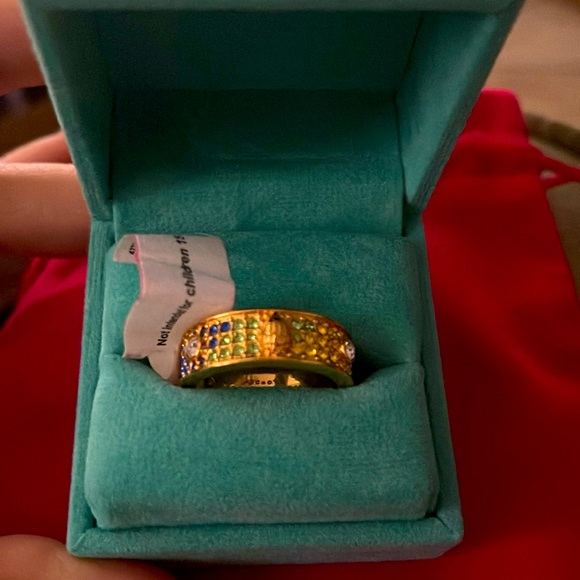 Kurt Geiger Jewelry - NWT KURT GEIGER Colorful Eternity Ring